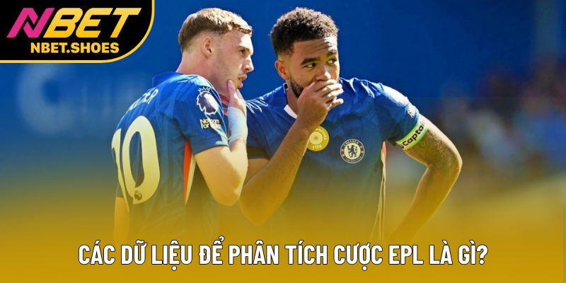 Các dữ liệu để phân tích cược EPL là gì?