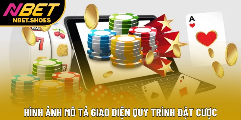 Hình ảnh mô tả giao diện quy trình đặt cược
