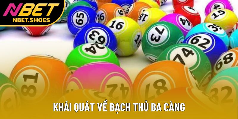 Khái quát về bạch thủ ba càng
