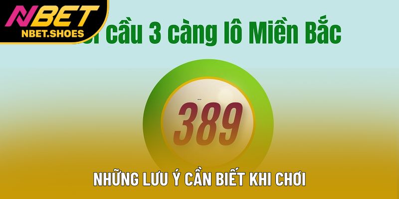 Những lưu ý cần biết khi chơi
